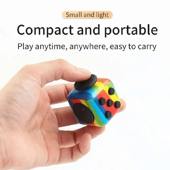 Generic Fidget Toy Decompression Dice Stress Relief Mini Cube