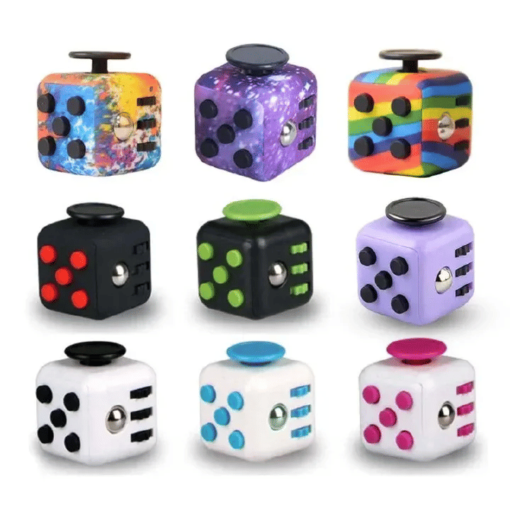 Generic Fidget Toy Decompression Dice Stress Relief Mini Cube