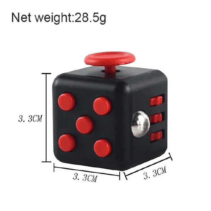Generic Fidget Toy Decompression Dice Stress Relief Mini Cube
