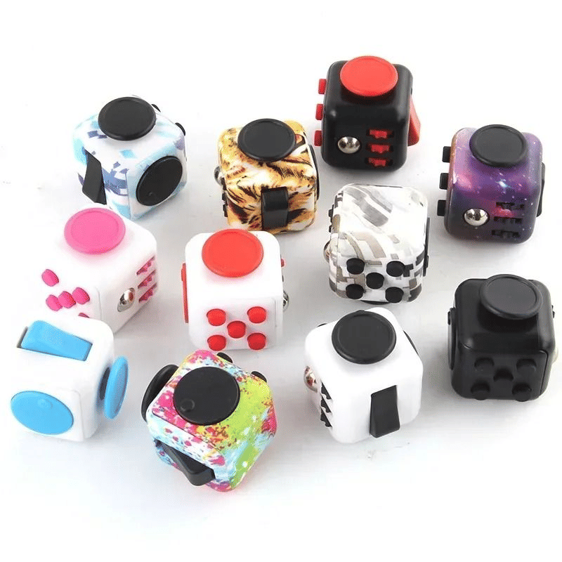 Generic Fidget Toy Decompression Dice Stress Relief Mini Cube