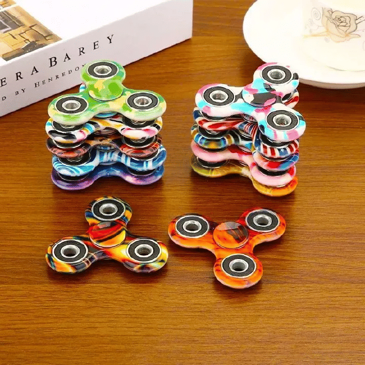 Generic Tri Fidget Spinner Metal Hand Toy Anti-Stress Relief