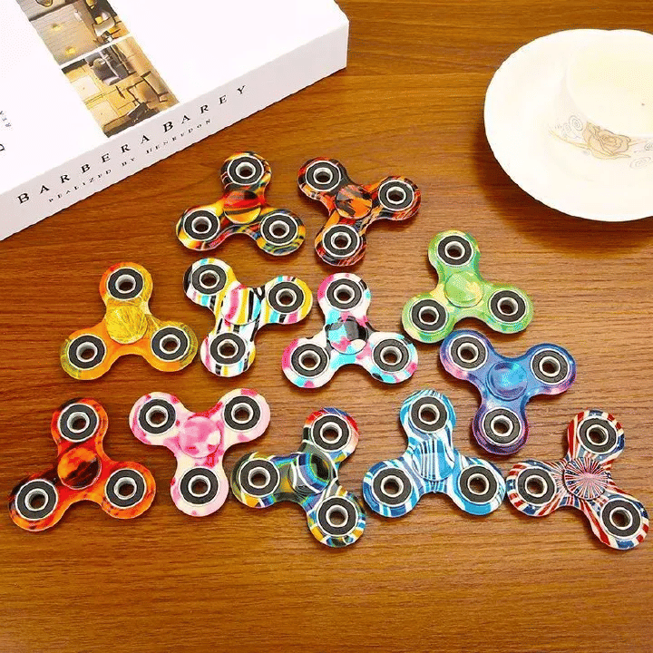 Generic Tri Fidget Spinner Metal Hand Toy Anti-Stress Relief