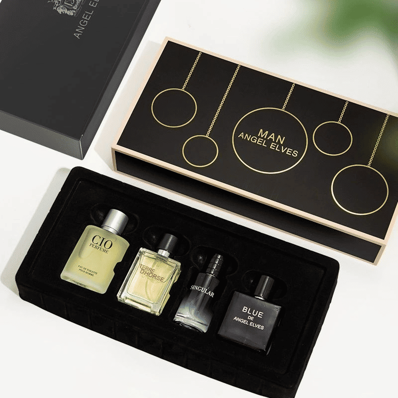 4-Piece Men's Long-Lasting Fragrance and Deodorant Gift Set