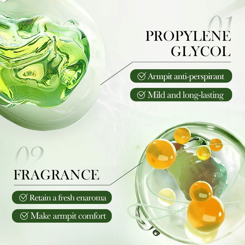 Underarm Odor Control Anti-Perspirant Spray Fragrance Sweat Reducing 30ml