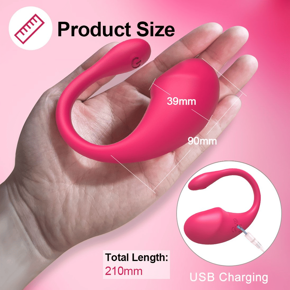 Smart Wearable Wireless Vibrator for Women: APP Control, Ultimate Long Distance Pleasure