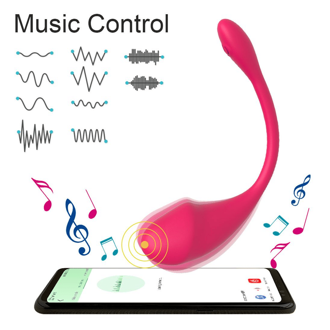 Smart Wearable Wireless Vibrator for Women: APP Control, Ultimate Long Distance Pleasure