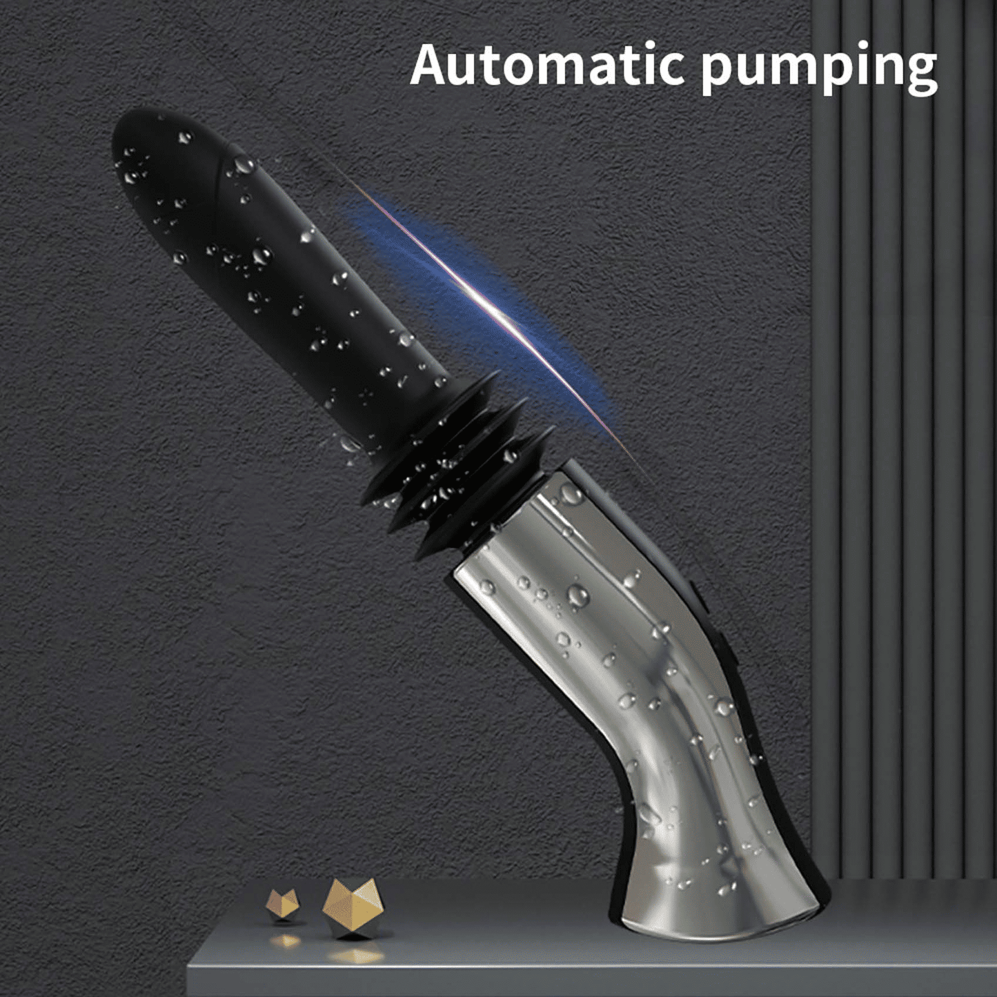 Upgraded Hands-Free Automatic Wireless Vibrator: Smooth G-Spot & Anal Pleasure