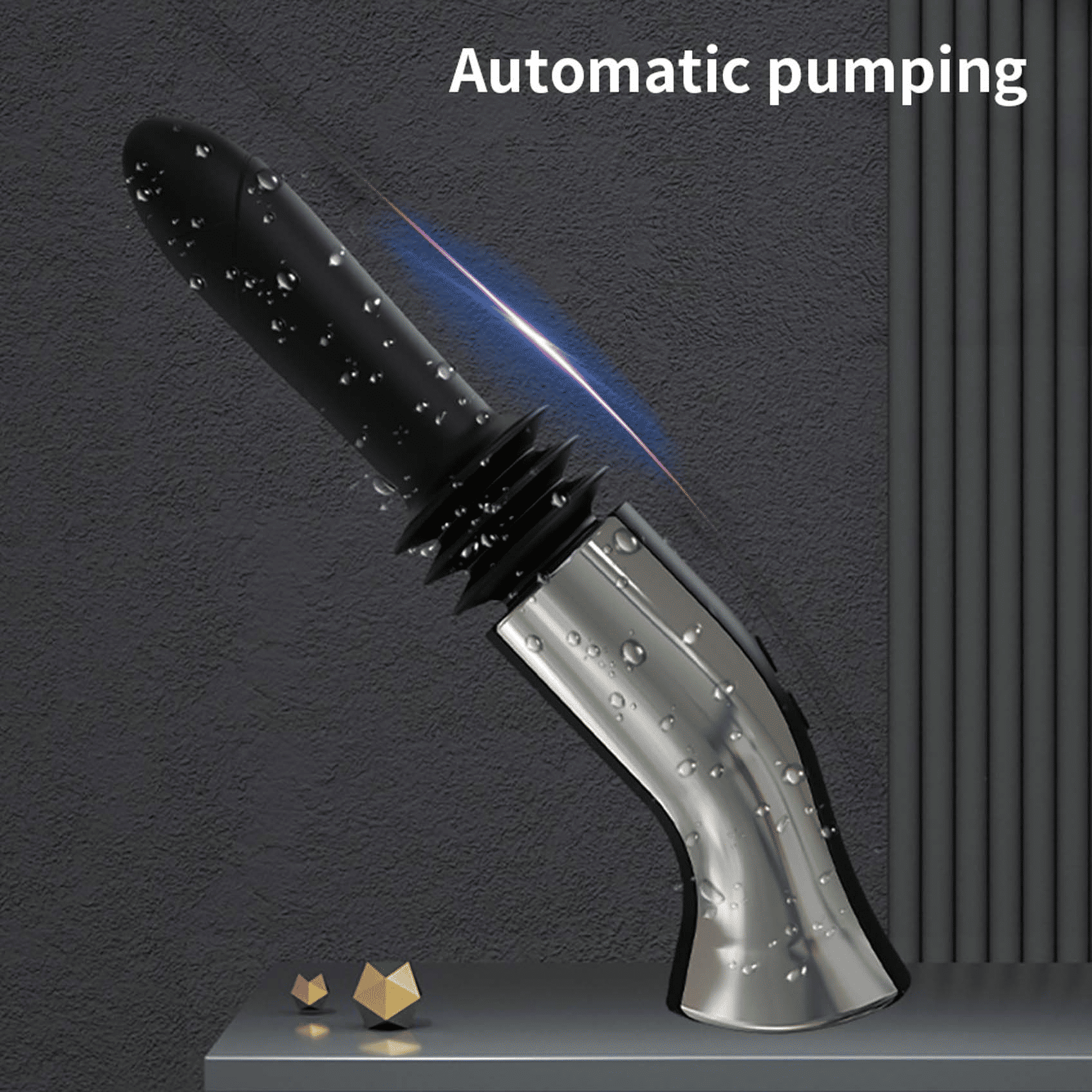 Upgraded Hands-Free Automatic Wireless Vibrator: Smooth G-Spot & Anal Pleasure