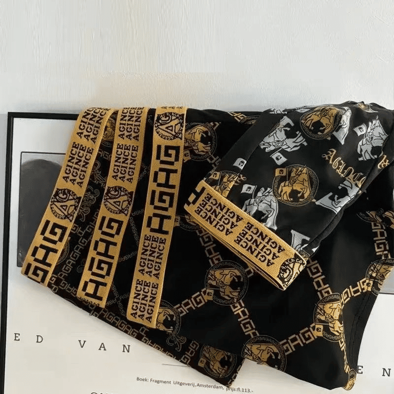 Baldur 4-Pack Ice Silk Boxer Briefs for Men - Breathable, Comfortable, Quick Dry