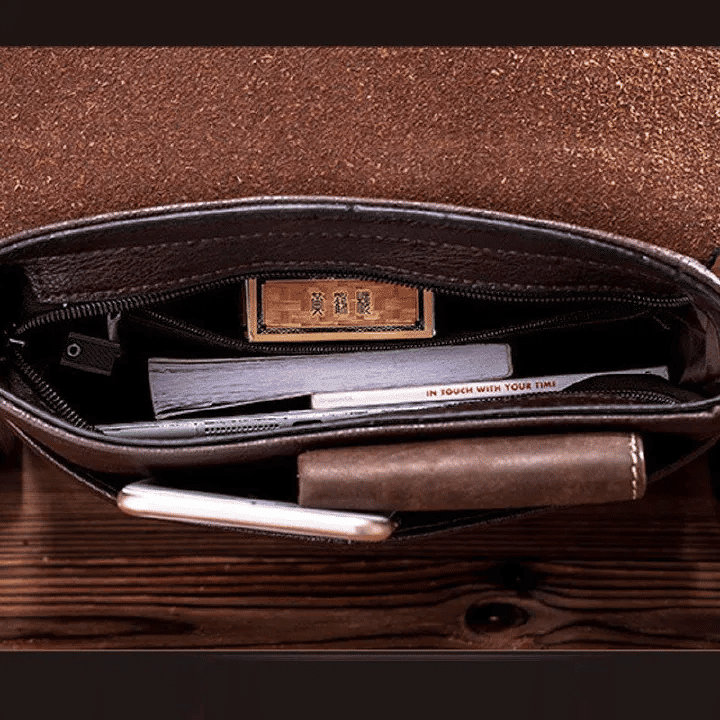 Jeep 2-in-1 Men's Crossbody Shoulder Bag and Wallet Set