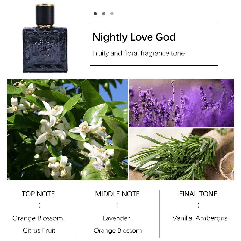 Generic 3-in-1 Men's Perfume Set Long-Lasting Fragrances 30ml x 3