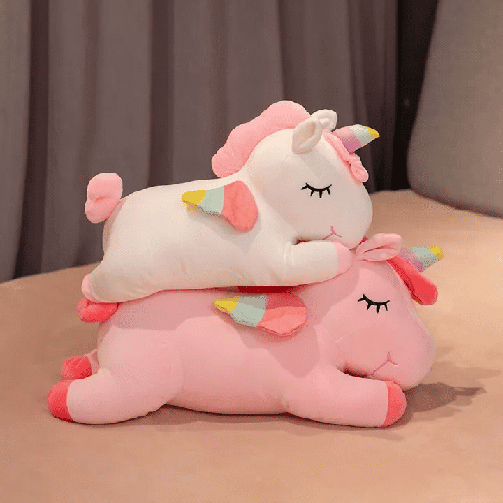 30cm Unicorn Plush Pillow Giant Stuffed Animal Pink