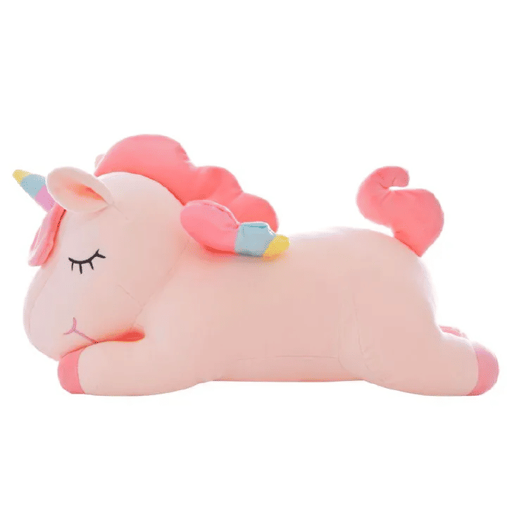 30cm Unicorn Plush Pillow Giant Stuffed Animal Pink