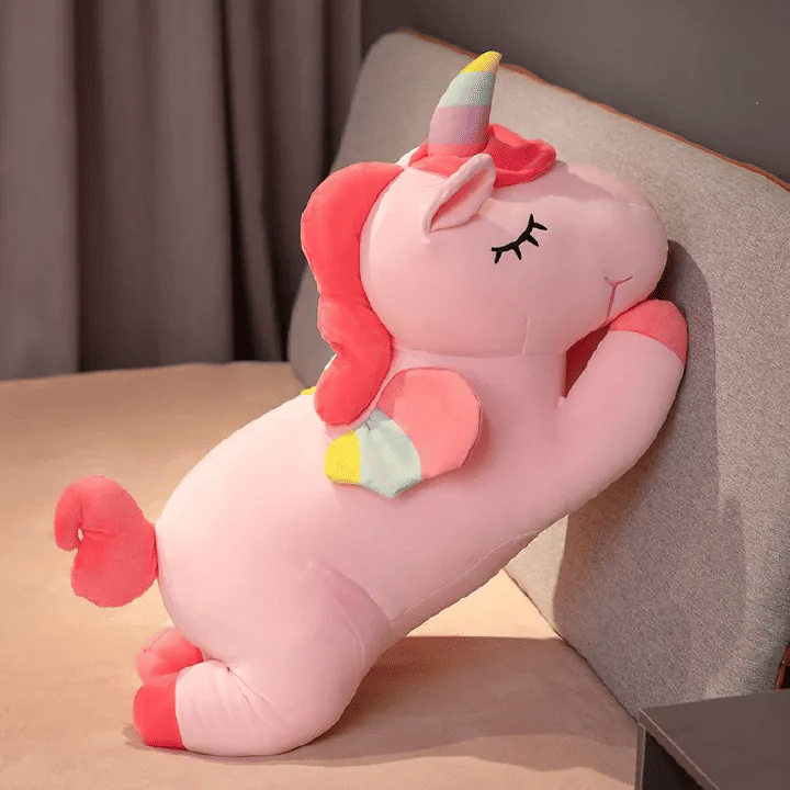 30cm Unicorn Plush Pillow Giant Stuffed Animal Pink