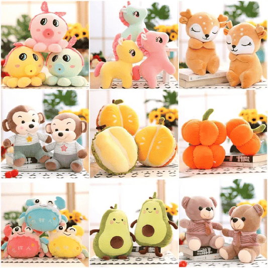 Cartoon Stuffed Plush Animal Throw Pillow Soft Toy