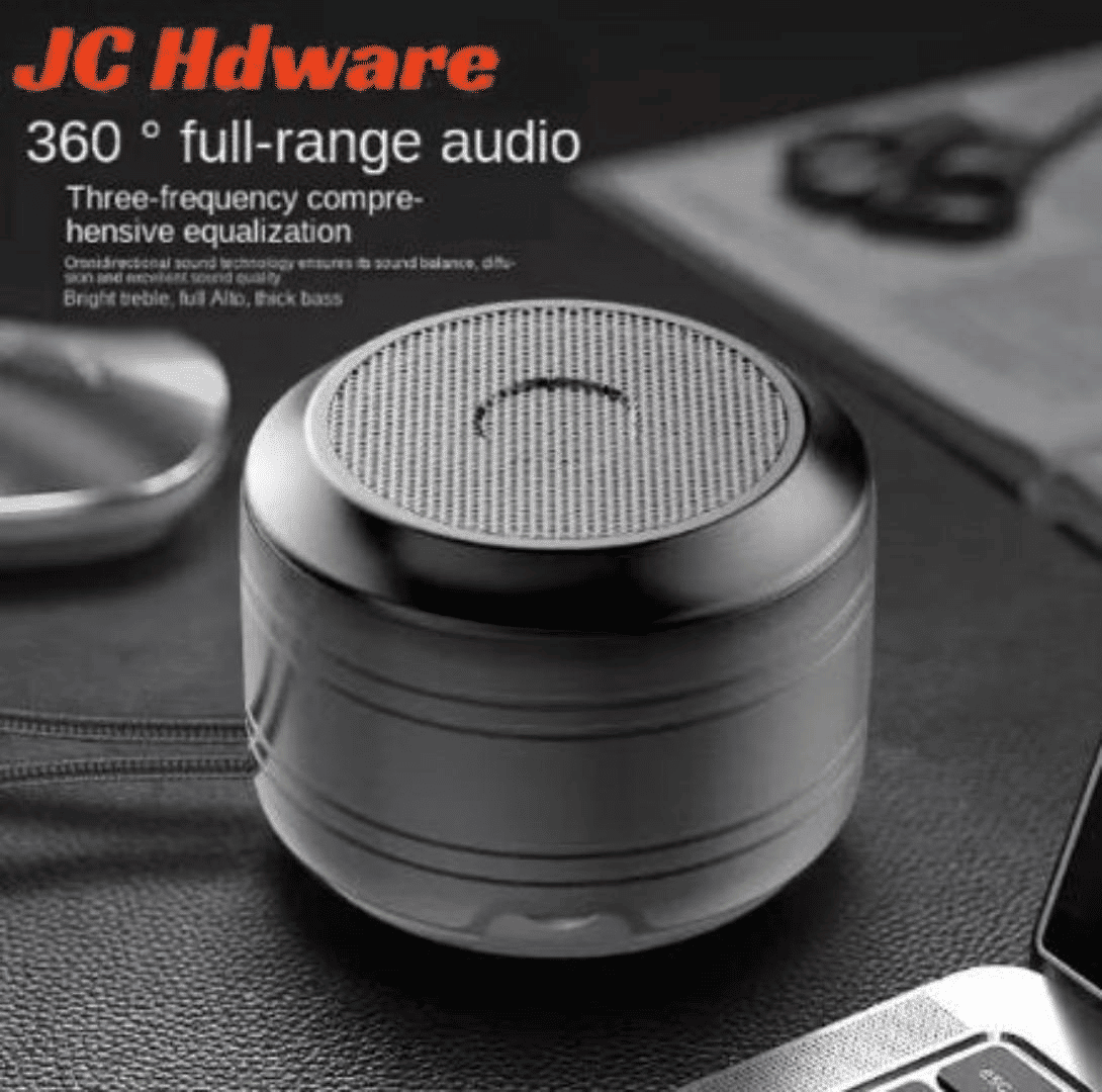 JC A2 Portable Bluetooth Speaker: Super Volume, Wireless, Metal, Call Mic