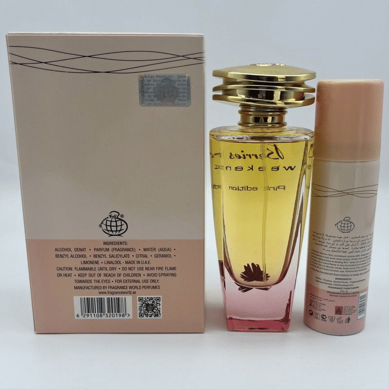 Women's Perfume Set 100ml and 50ml Fresh Floral Fragrance