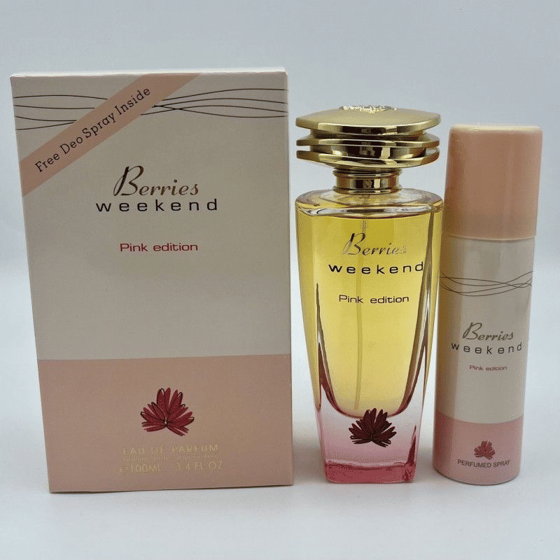Women's Perfume Set 100ml and 50ml Fresh Floral Fragrance