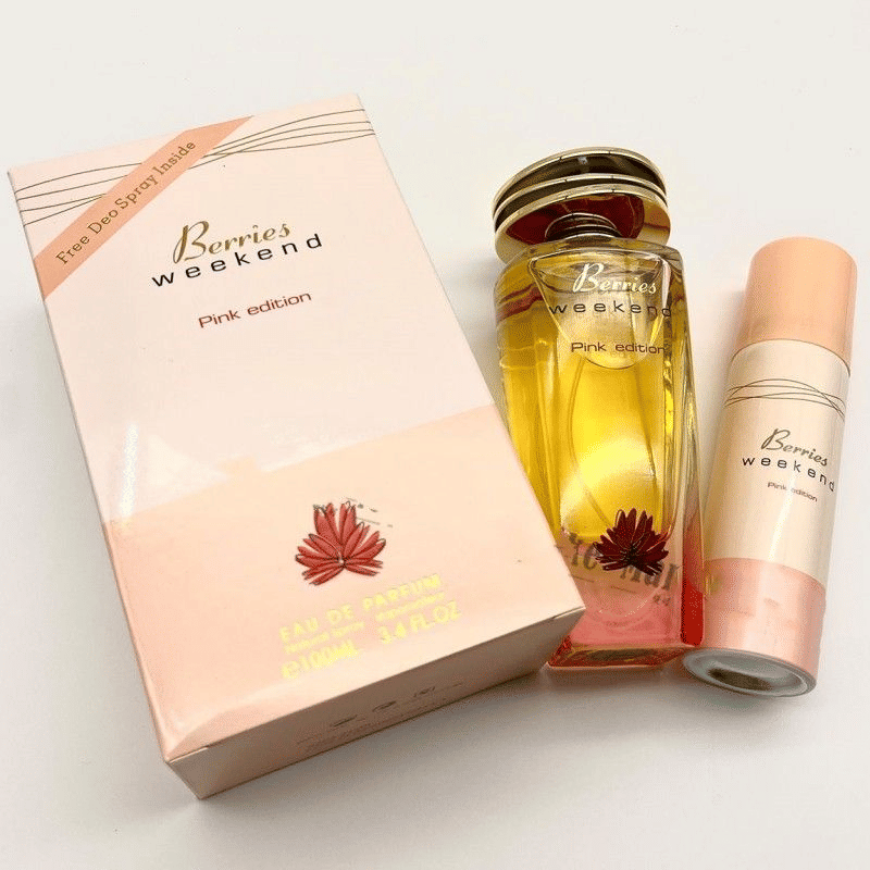 Women's Perfume Set 100ml and 50ml Fresh Floral Fragrance