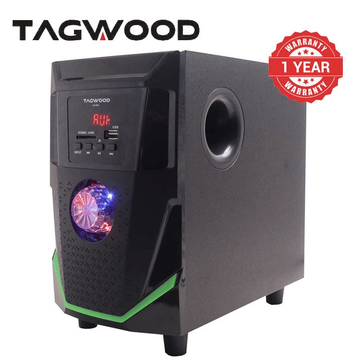 Tagwood LS-421L 2.1-Channel Bluetooth Subwoofer Speaker System with FM USB