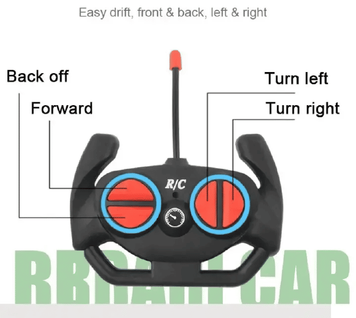 Rechargeable 1/18 RC Drift Car High-Speed Remote Control Racing Vehicle