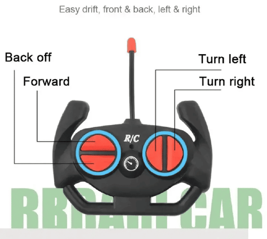 Rechargeable 1/18 RC Drift Car High-Speed Remote Control Racing Vehicle