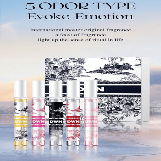5Pcs Floral Original Sample Perfume Gift Box Gentle Fragrance