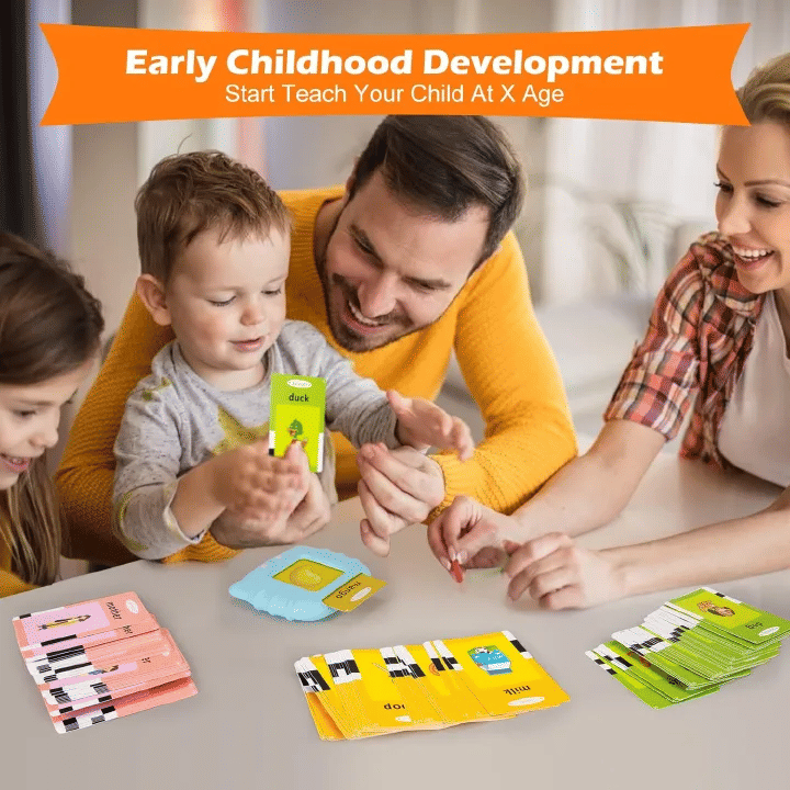 Generic Talking Flash Cards 224 Sight Words Toddler Speech Therapy Toy