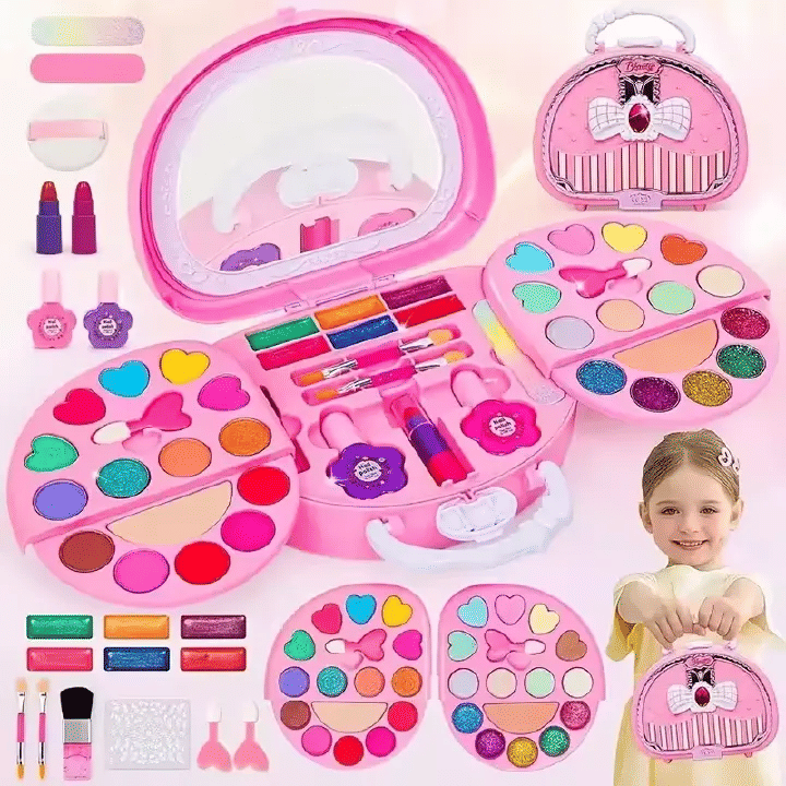 Generic Colorful Girls' Pretend Makeup Toy Set Kids Beauty Kit