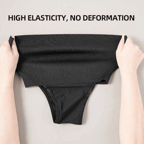 High-Waist Postpartum Abdomen Hip Lift Brief: Breathable Slimming Underwear