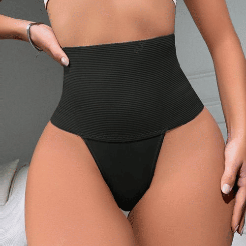 High-Waist Postpartum Abdomen Hip Lift Brief: Breathable Slimming Underwear