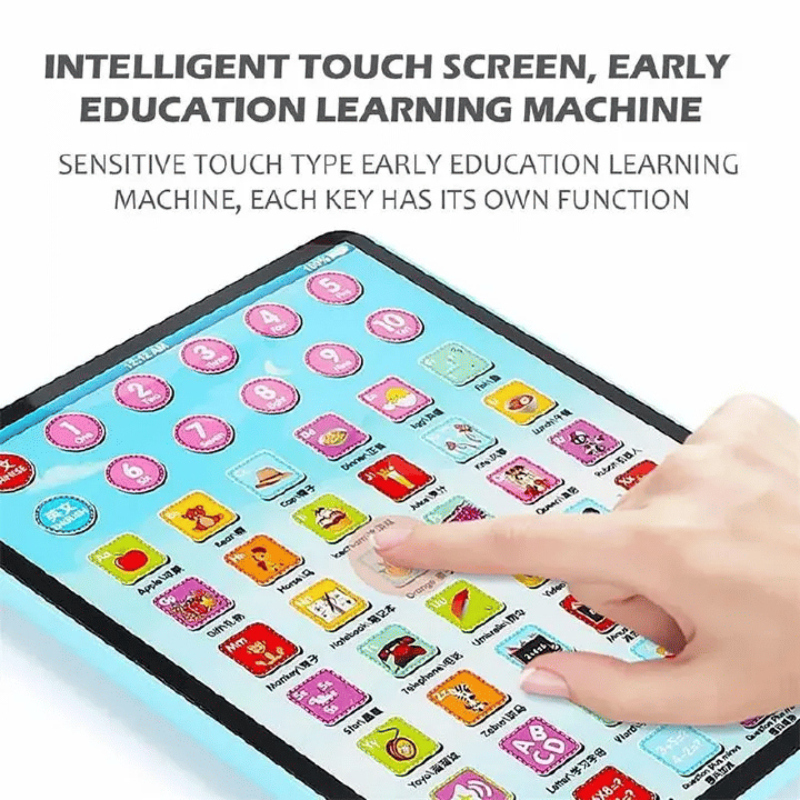 Kids Early Learning Touch Screen Educational Tablet Chinese English