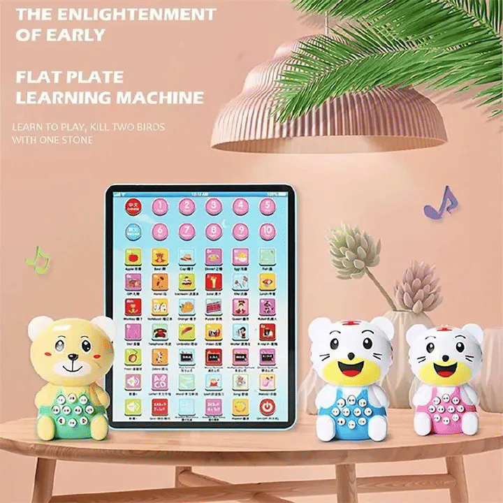 Kids Early Learning Touch Screen Educational Tablet Chinese English