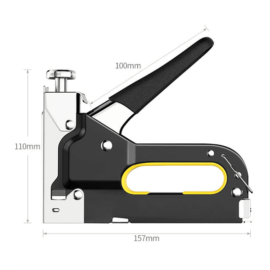 SXCHEN 3 In 1 Manual Nail Gun Heavy Duty Upholstery Stapler