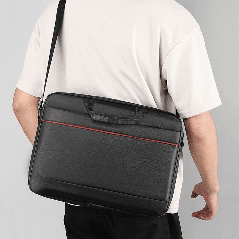 Premium 15.6-inch Waterproof Laptop Bag: Durable, Wear-Resistant Messenger & Shoulder Carry