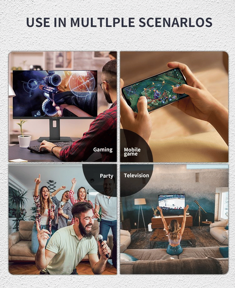 Portable Wireless Bluetooth Speaker RGB Light Subwoofer Stereo Outdoor Bass