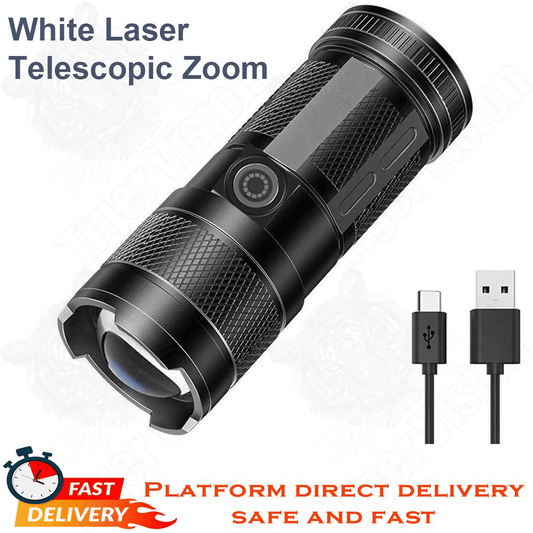Generic Multifunction LED Flashlight Rechargeable Telescopic Zoom Waterproof Torch