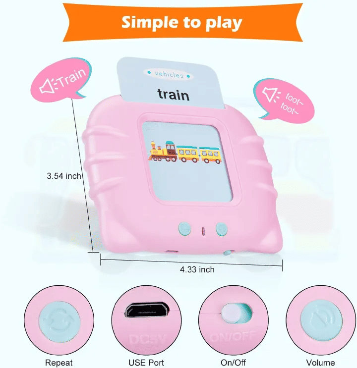 224 Sight Words Talking Flash Cards for Toddlers Educational Toy