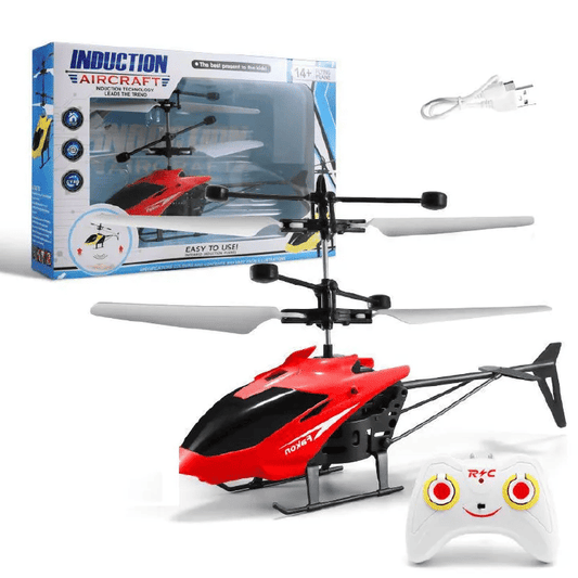 Gesture Sensing RC Helicopter for Kids Indoor Flying Toy