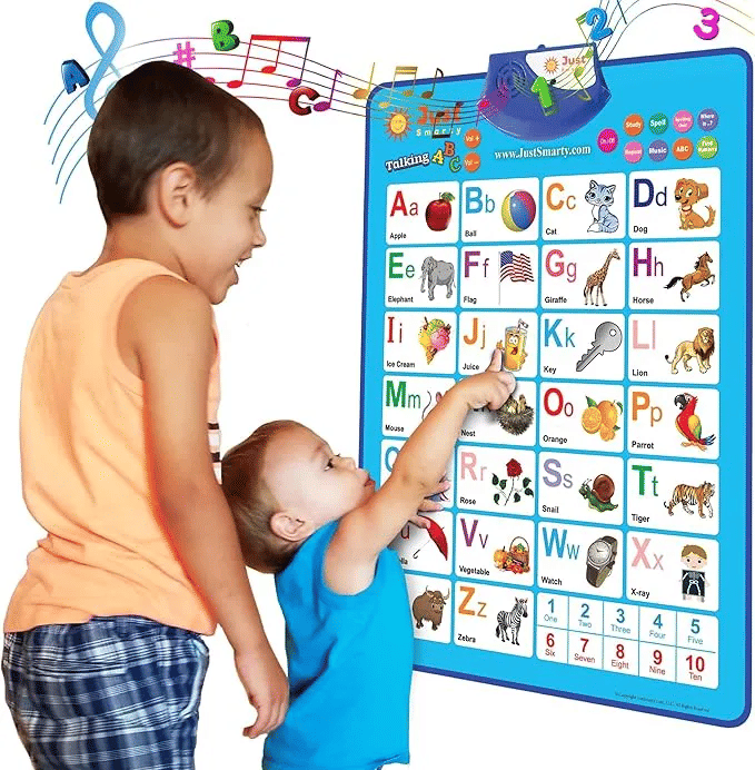 Interactive Kids Educational Learning Wall Chart Electronic Puzzle Toy