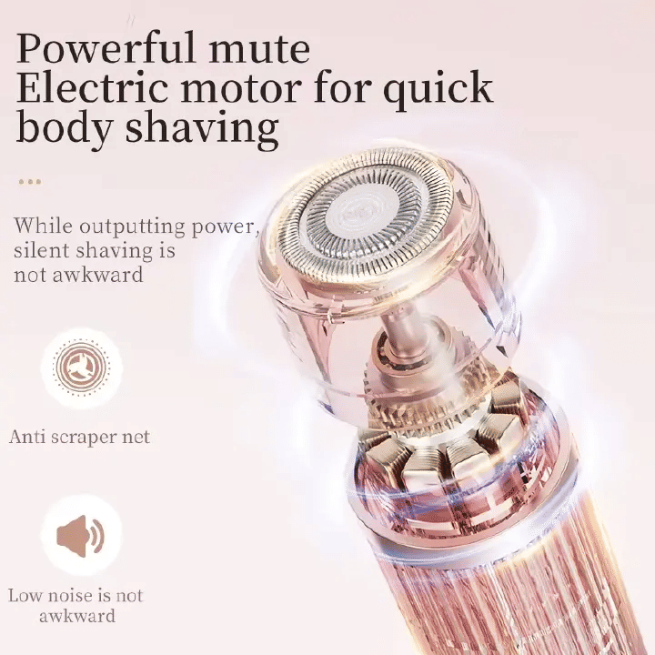 2-in-1 Women's Electric Shaver for Face, Bikini and Body