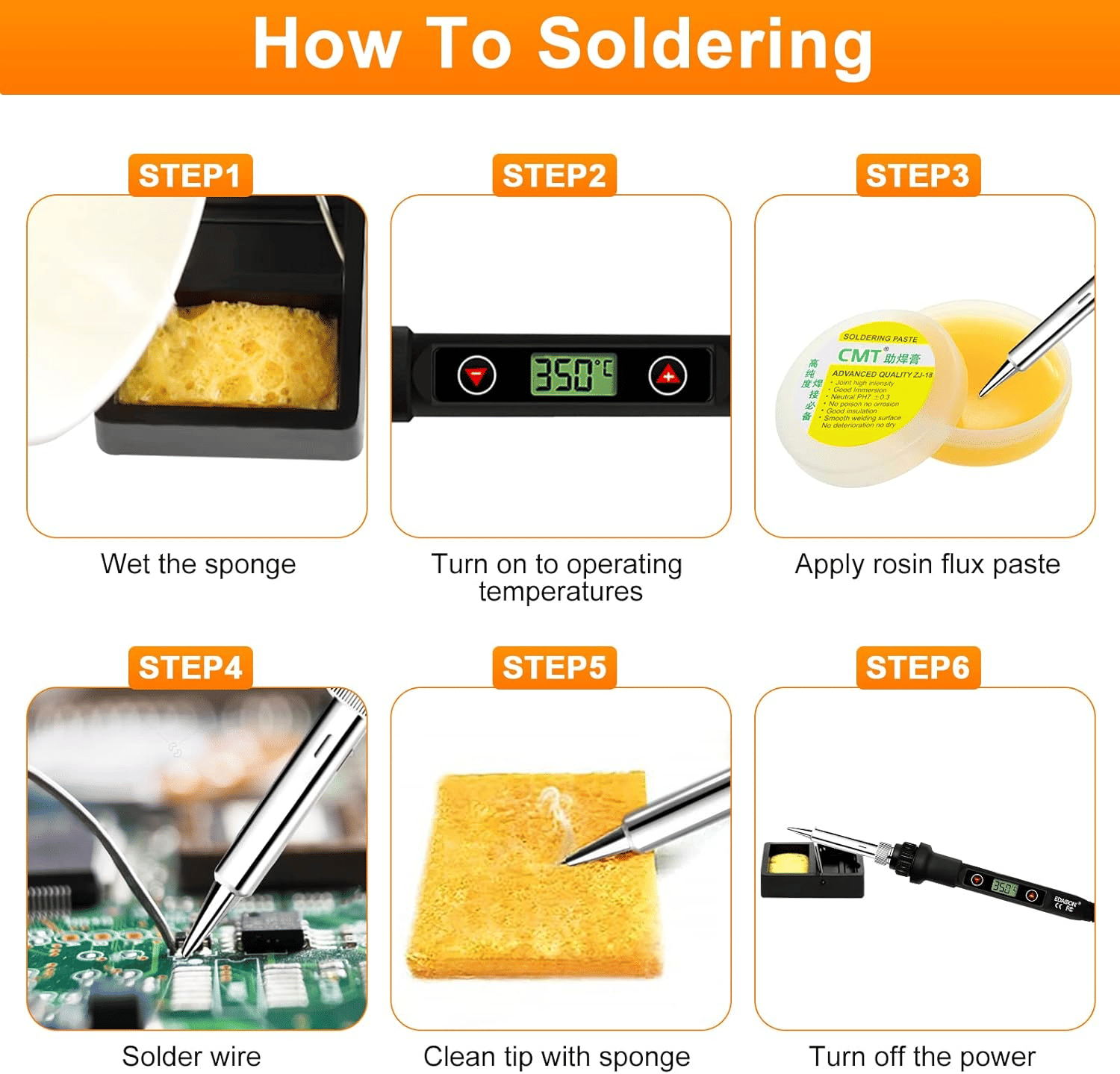 Generic 80W LCD Adjustable Soldering Iron Kit 13-in-1 Welding Tool
