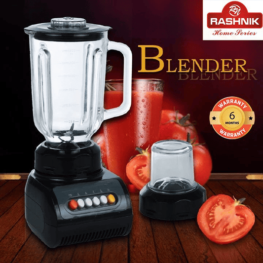 RASHNIK RN-999 1.5L High-Power 2-in-1 Blender Juicer for Home Kitchen