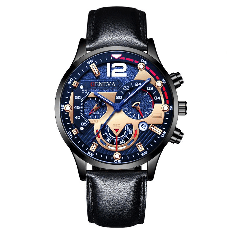 Fashion Retro Quartz Leather Watch for Men and Women