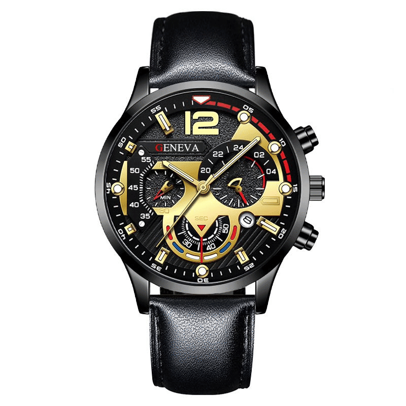 Fashion Retro Quartz Leather Watch for Men and Women