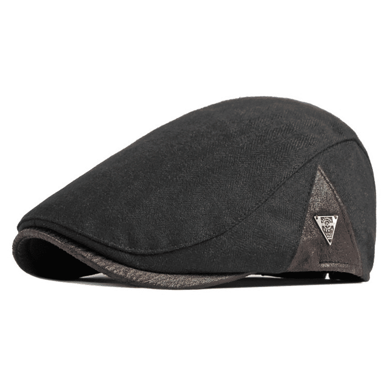 CJ House Warm Newsboy Beret Flat Cap - Adjustable Vintage Unisex Style