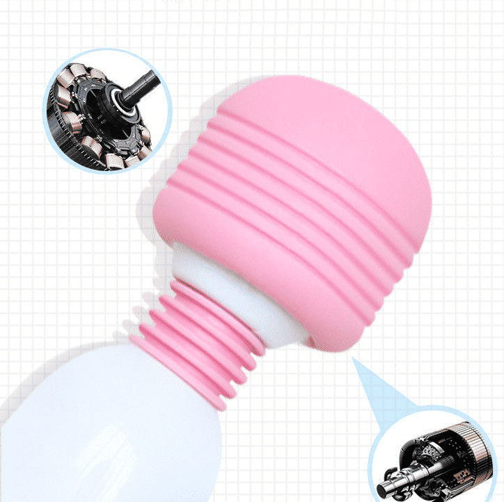 USB Rechargeable Strong Motion Vibrating Massage Wand for Adult Pleasure