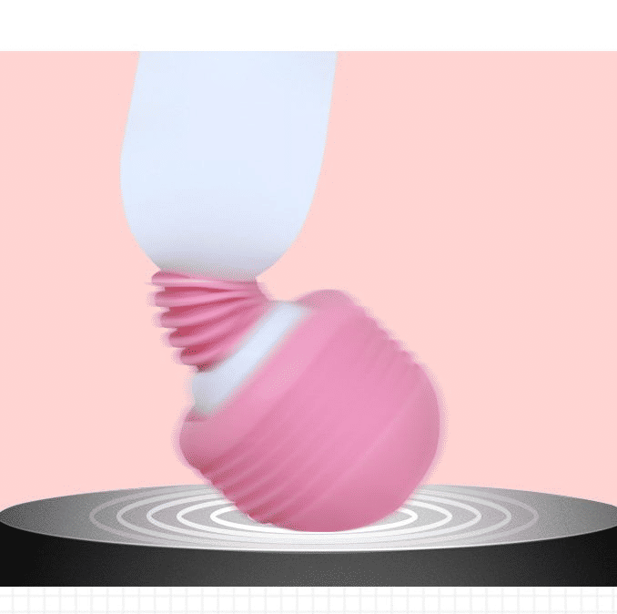 USB Rechargeable Strong Motion Vibrating Massage Wand for Adult Pleasure