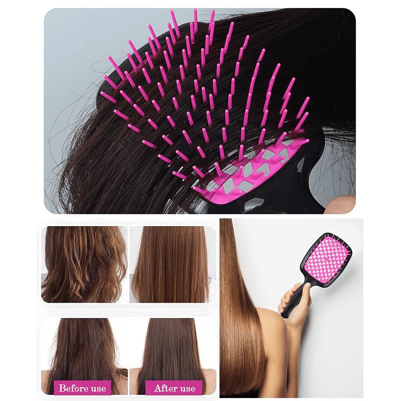 12-Piece Professional Hair Styling Comb Set: Detangling, Teasing, Scalp Massager, Spray Bottle