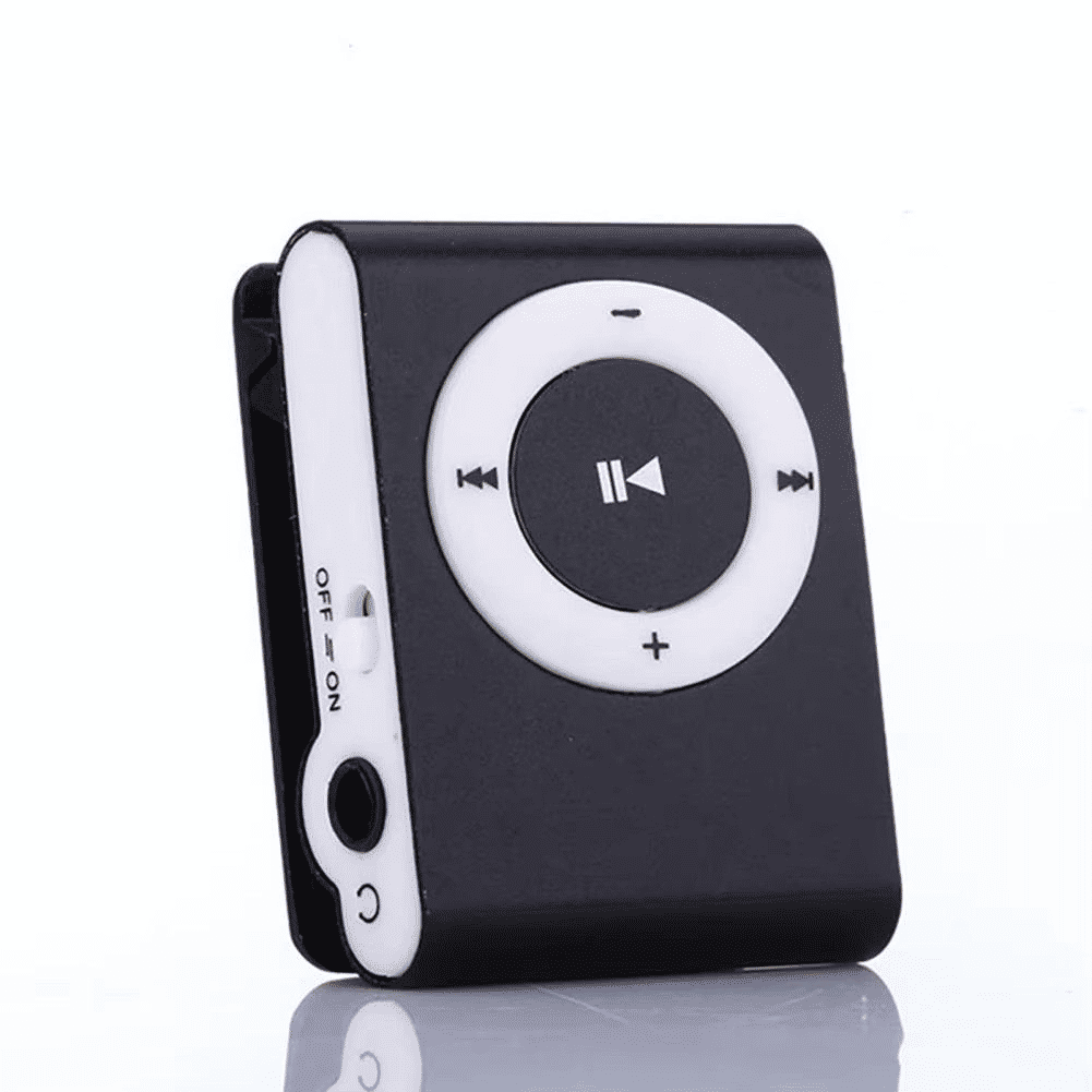 Mini Portable Metal Clip MP3 Player for Sports & Music, Lightweight